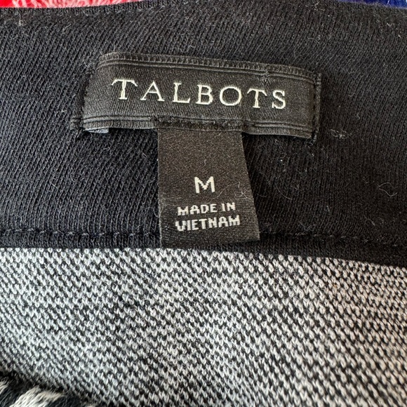 Talbots checkered top - Picture 3 of 4